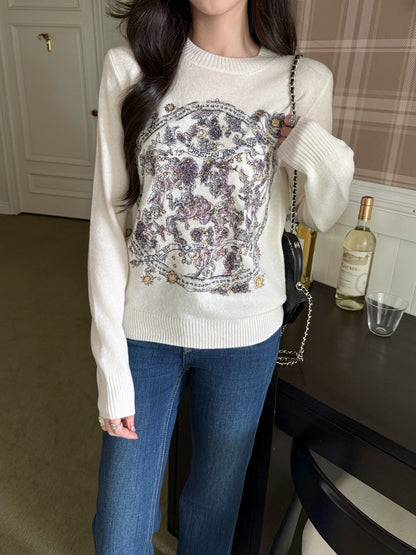 CD NEW Embroidered sweater