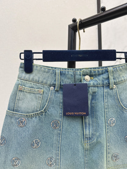 Louis NEW denim skirt