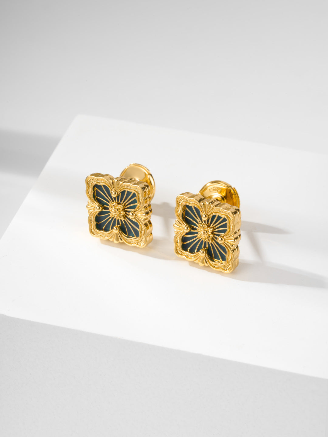 Herm New floral earrings