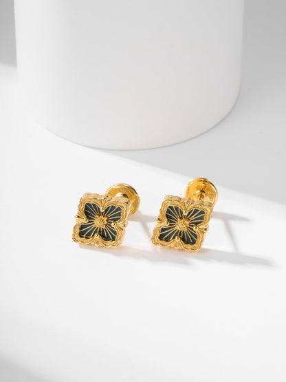 Herm New floral earrings