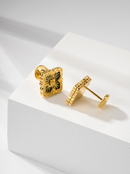 Herm New floral earrings