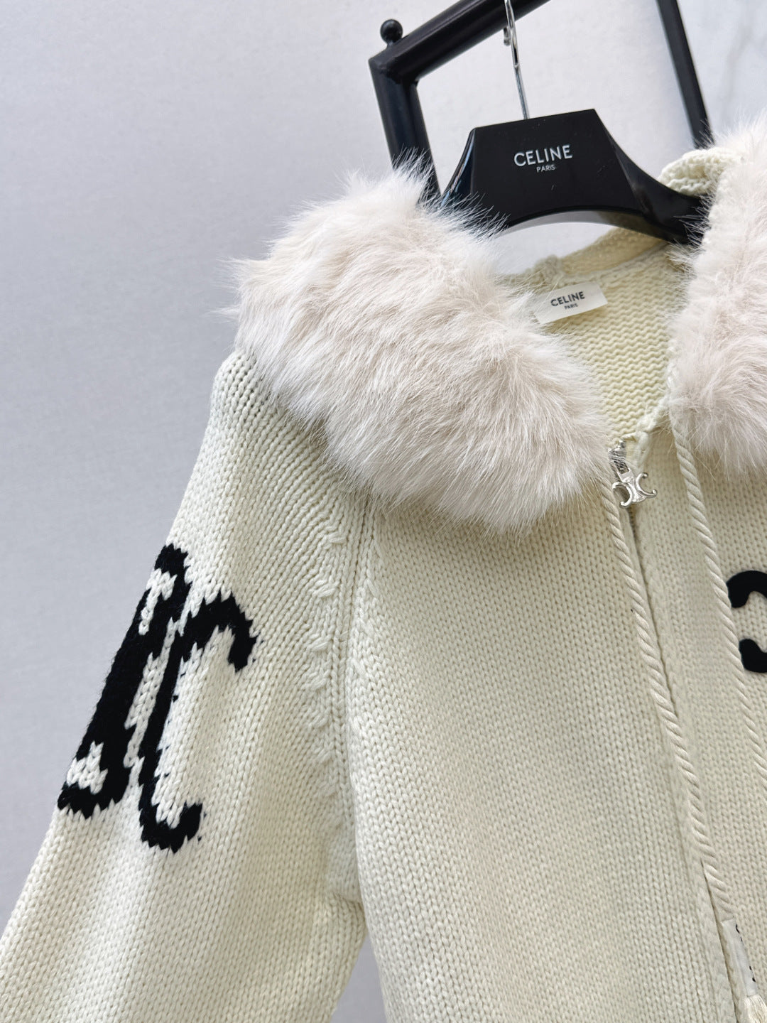 Ce1i NEW Hooded cardigan