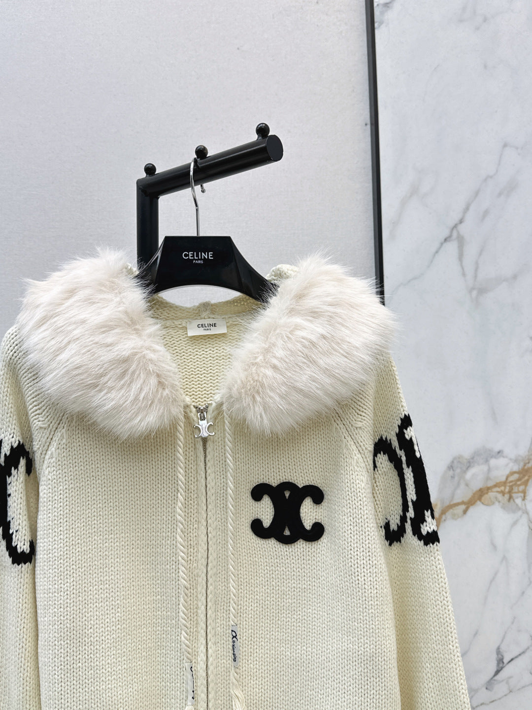 Ce1i NEW Hooded cardigan