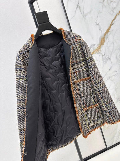 Chan NEW Houndstooth down coat