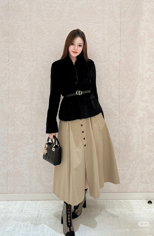 CD NEW Umbrella-shaped skirt