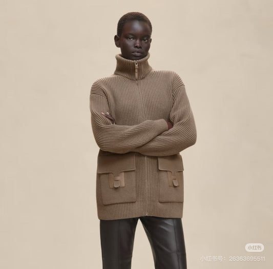 Herm NEW wool knitted jacket