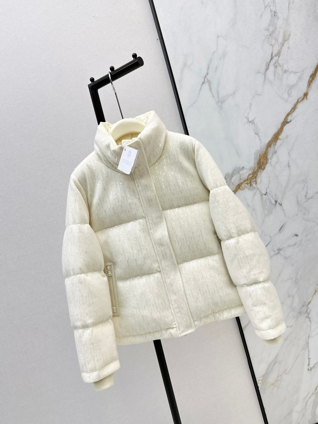 Brun NEW Wool down jacket