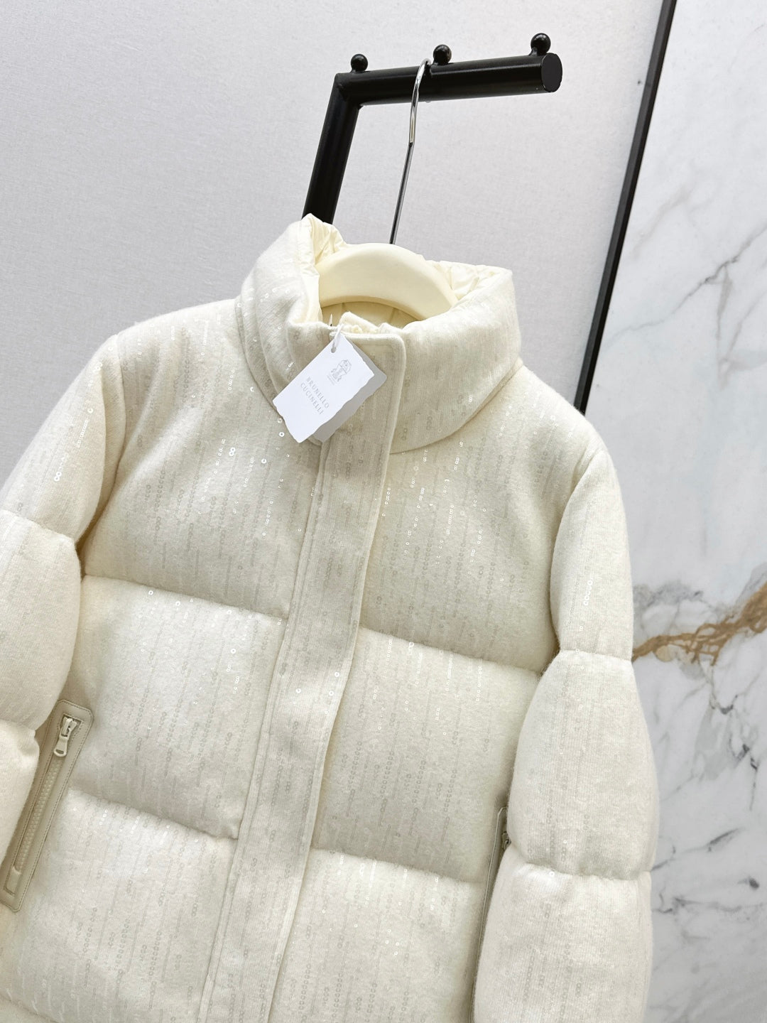 Brun NEW Wool down jacket