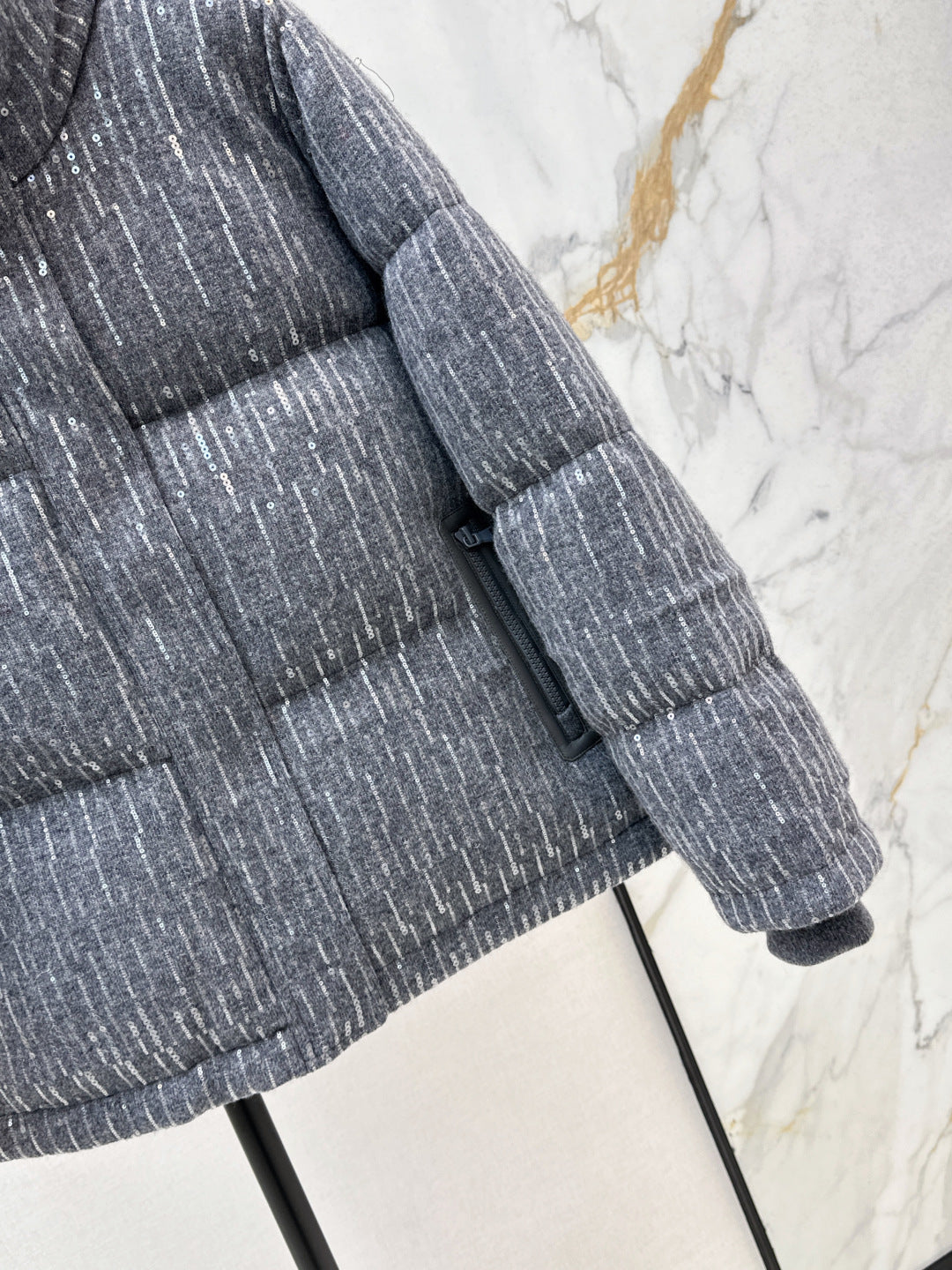 Brun NEW Wool down jacket