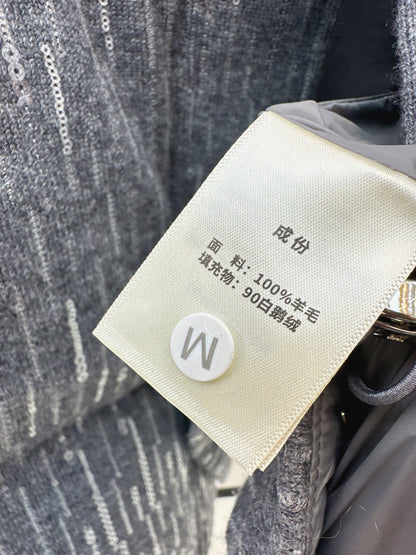 Brun NEW Wool down jacket