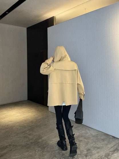 CD NEW Hooded trench coat