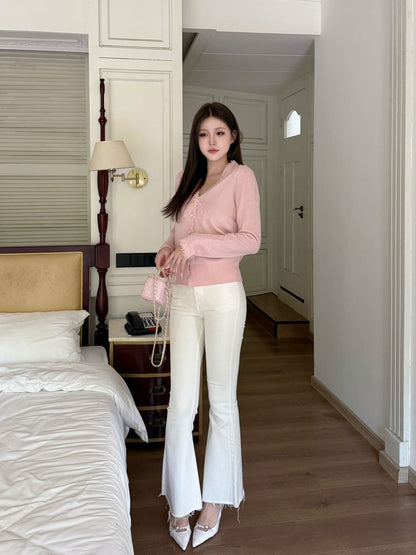 Es NEW V-neck cardigan