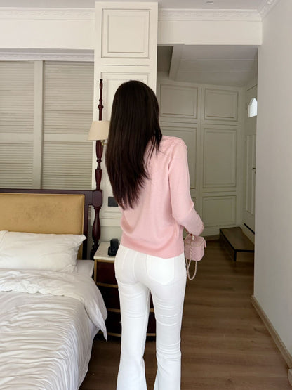 Es NEW V-neck cardigan