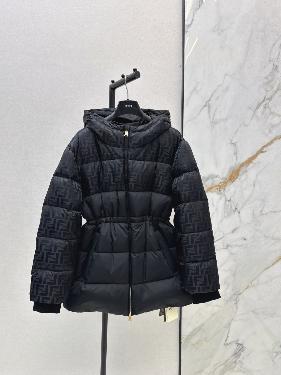 Fend NEW Hooded down jacket