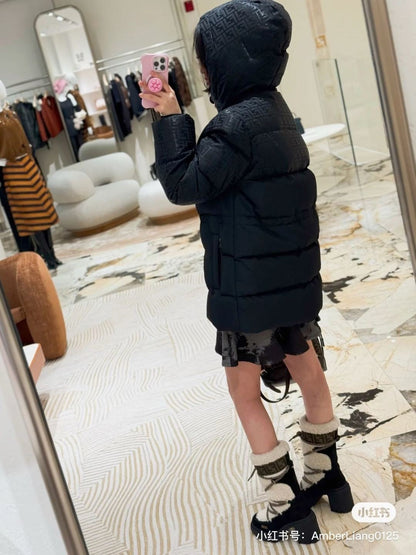 Fend NEW Hooded down jacket