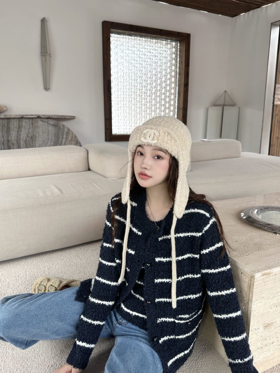 CD NEW wool cardigan