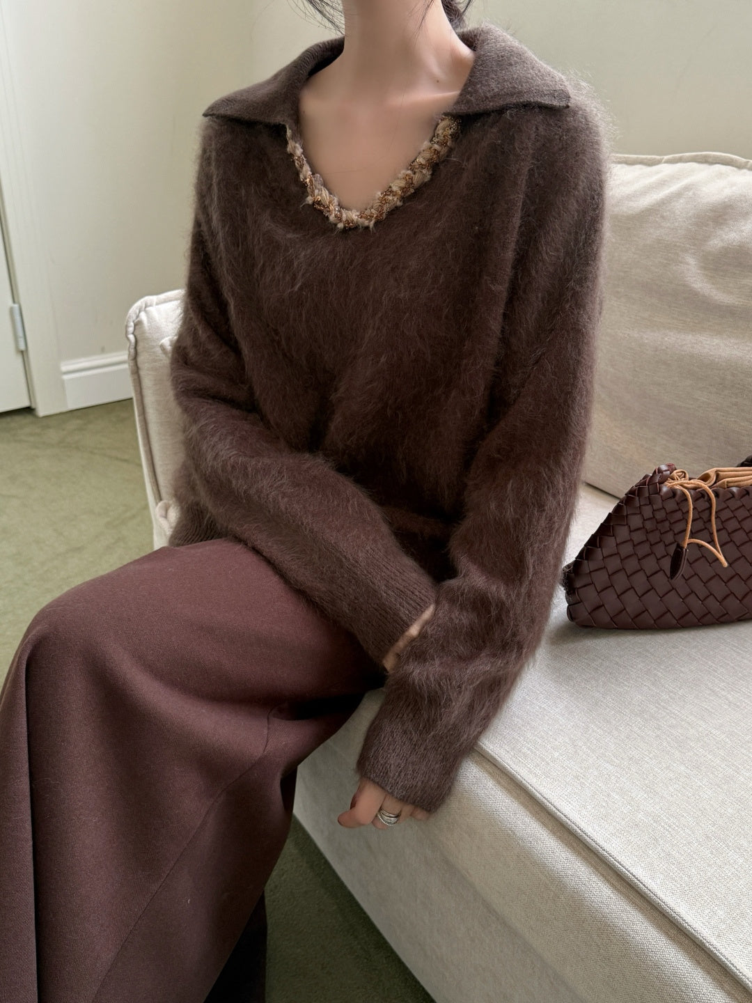 Chan NEW V-neck sweater