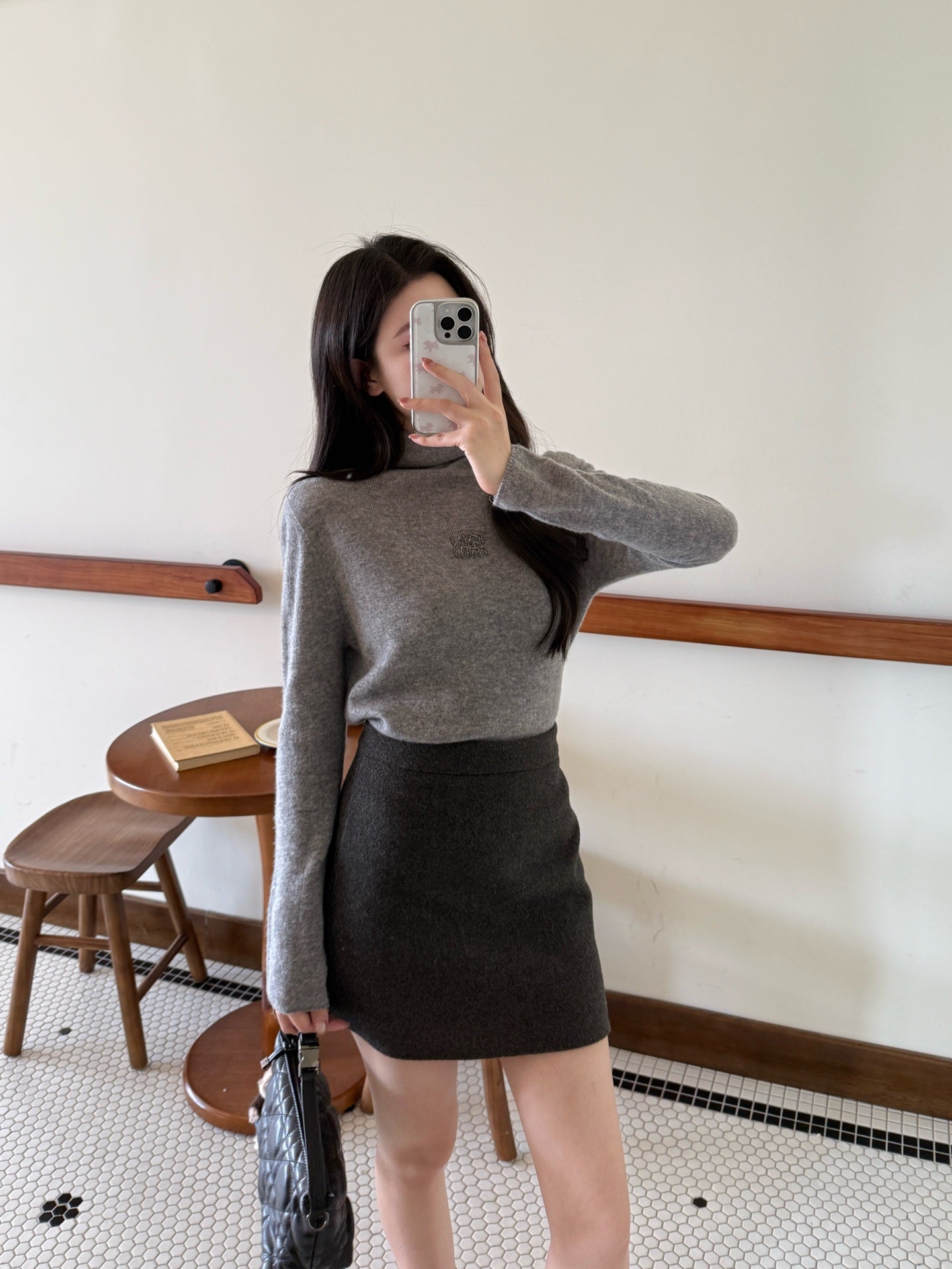 Miu NEW turtleneck base layer