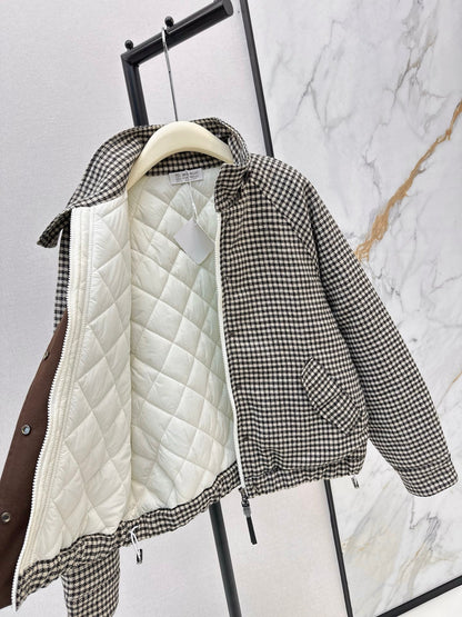 Brun NEW plaid jacket