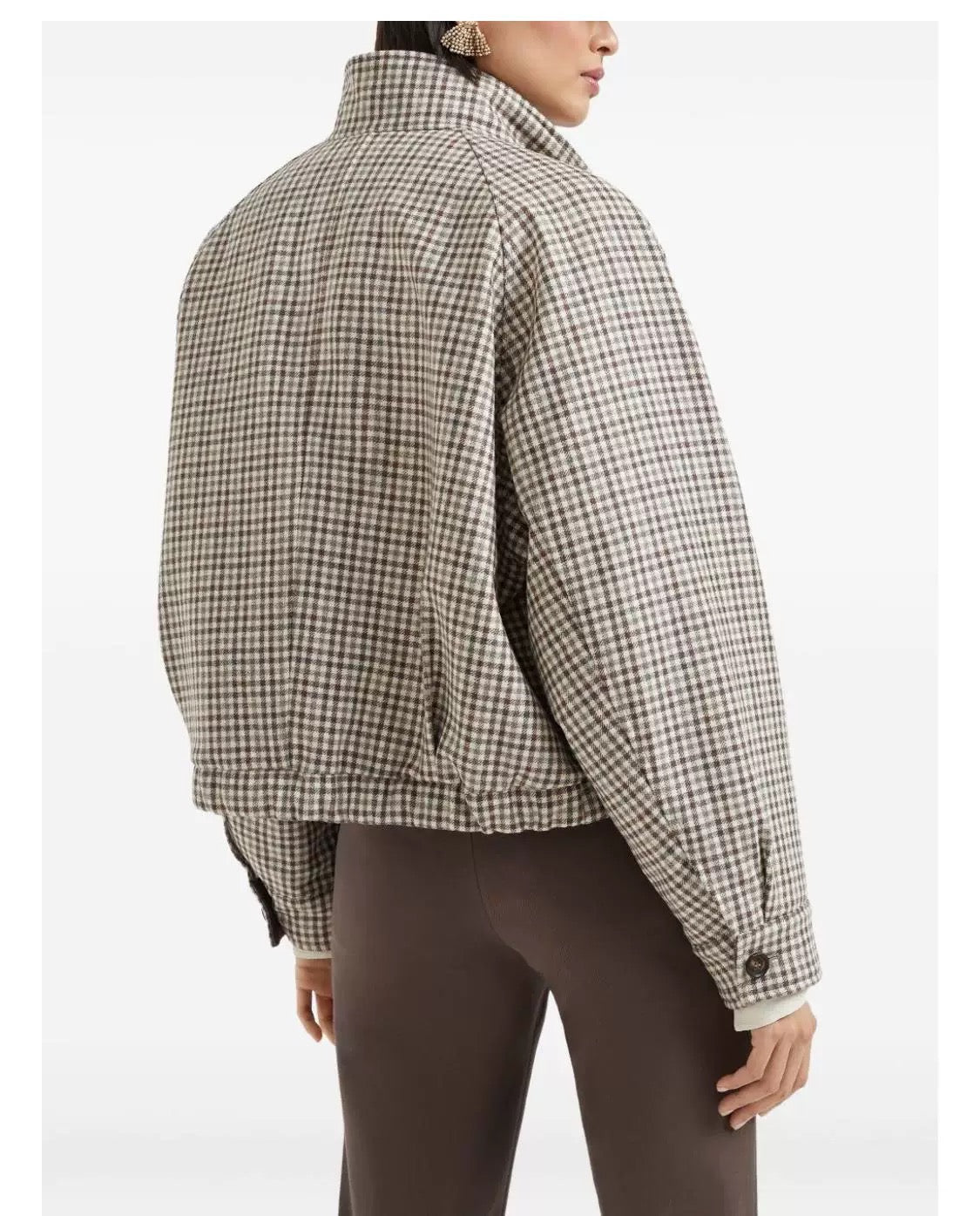 Brun NEW plaid jacket