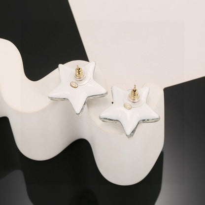 Chan New star earrings
