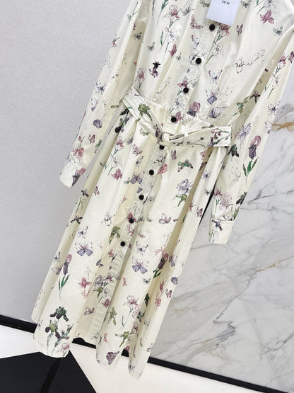 CD NEW printed dress