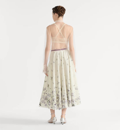 CD NEW printed skirt