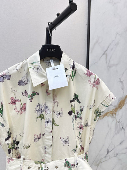 CD NEW printed dress