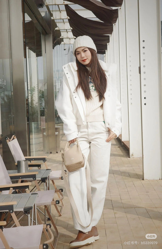 Loro NEW Hooded  woolen coat