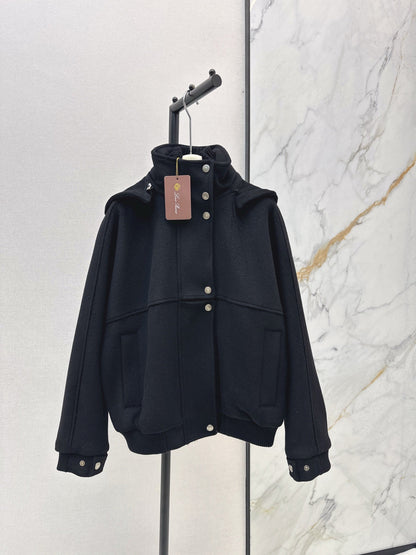 Loro NEW Hooded  woolen coat