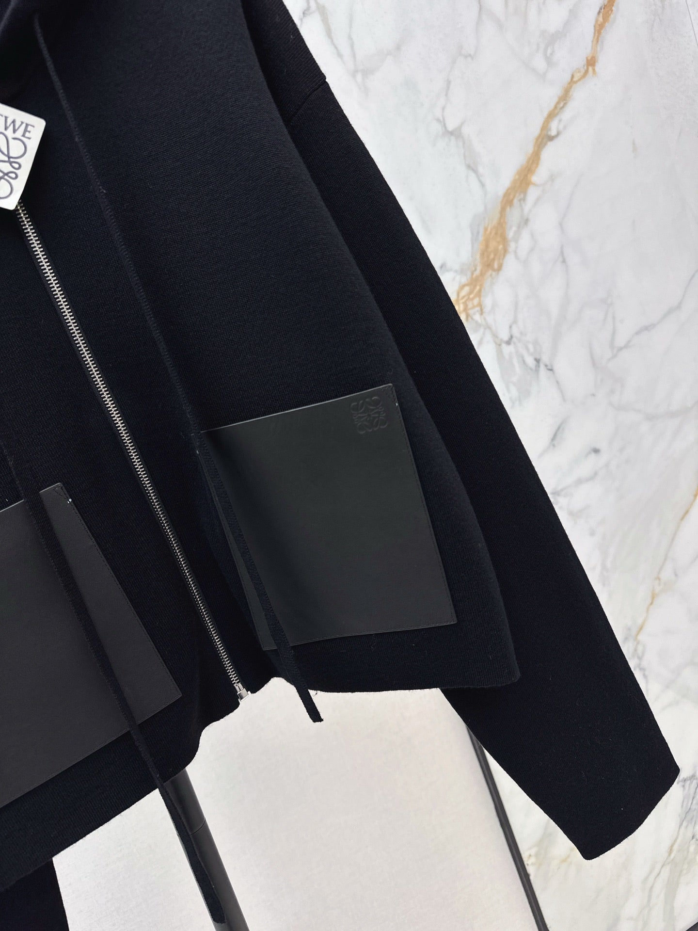 Loe NEW Zipper wool cardigan