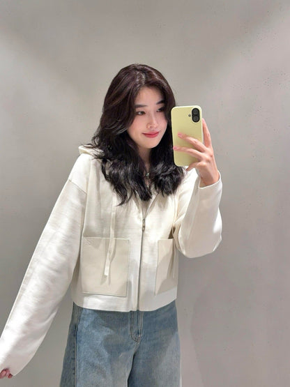 Loe NEW Zipper wool cardigan