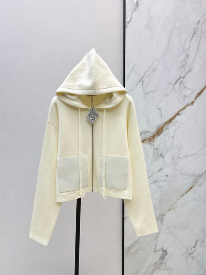 Loe NEW Zipper wool cardigan