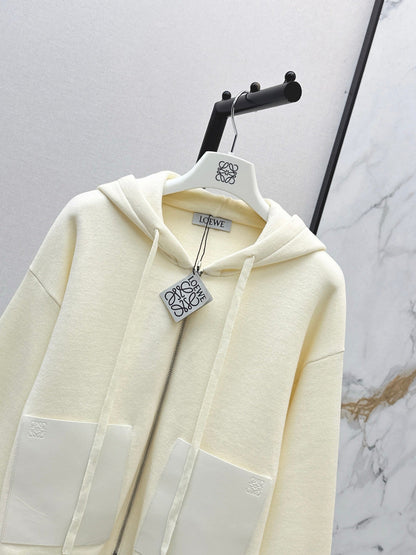 Loe NEW Zipper wool cardigan