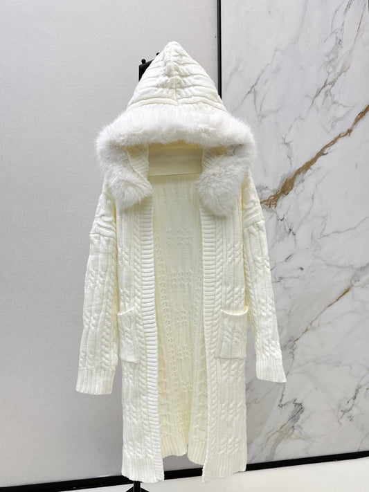 Fend NEW Knitted long coat