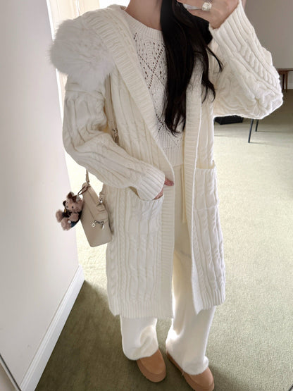 Fend NEW Knitted long coat