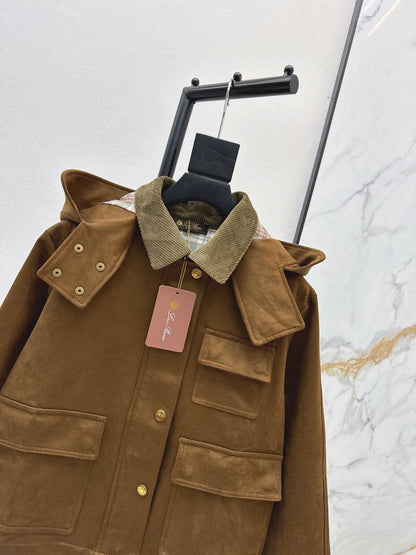 Loro NEW Hooded trench coat