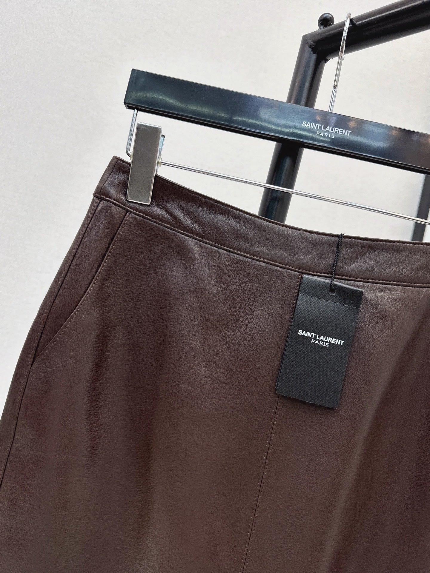 Sanit NEW Lambskin skirt