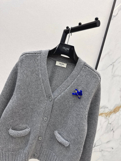 Ce1i NEW Cashmere cardigan