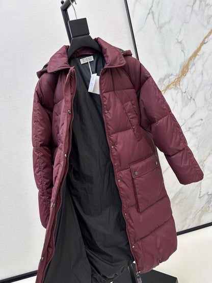 Brune NEW Hooded down jacket