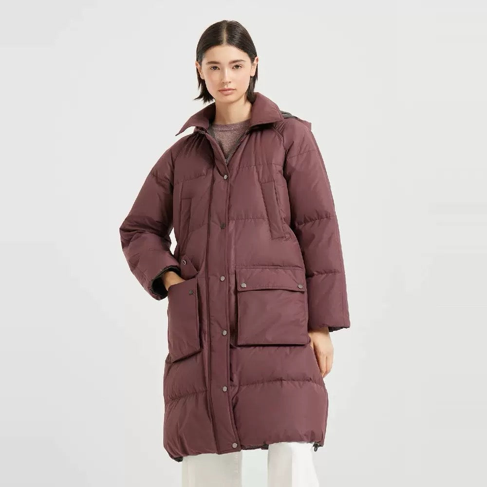 Brune NEW Hooded down jacket