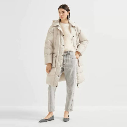 Brune NEW Hooded down jacket