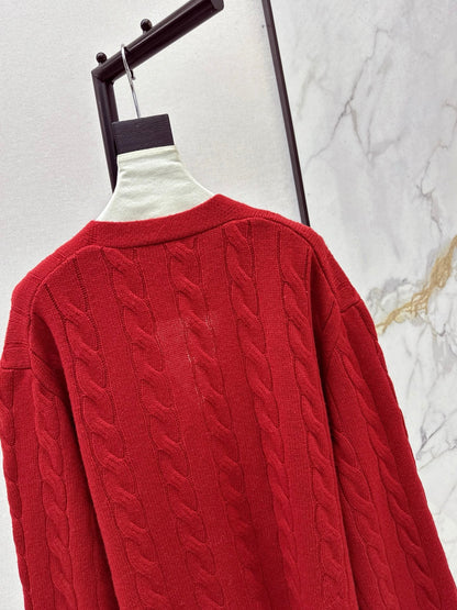 Ral NEW Loose V-neck cardigan