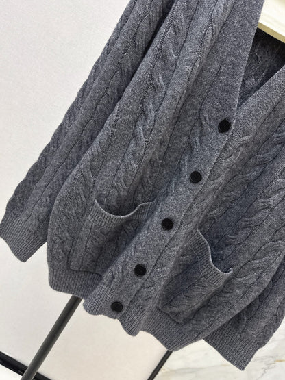 Ral NEW Loose V-neck cardigan