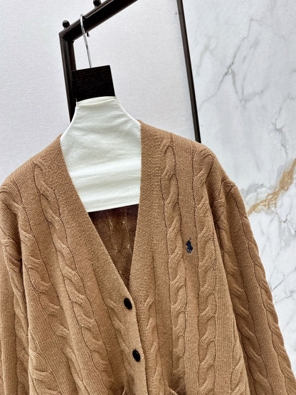 Ral NEW Loose V-neck cardigan