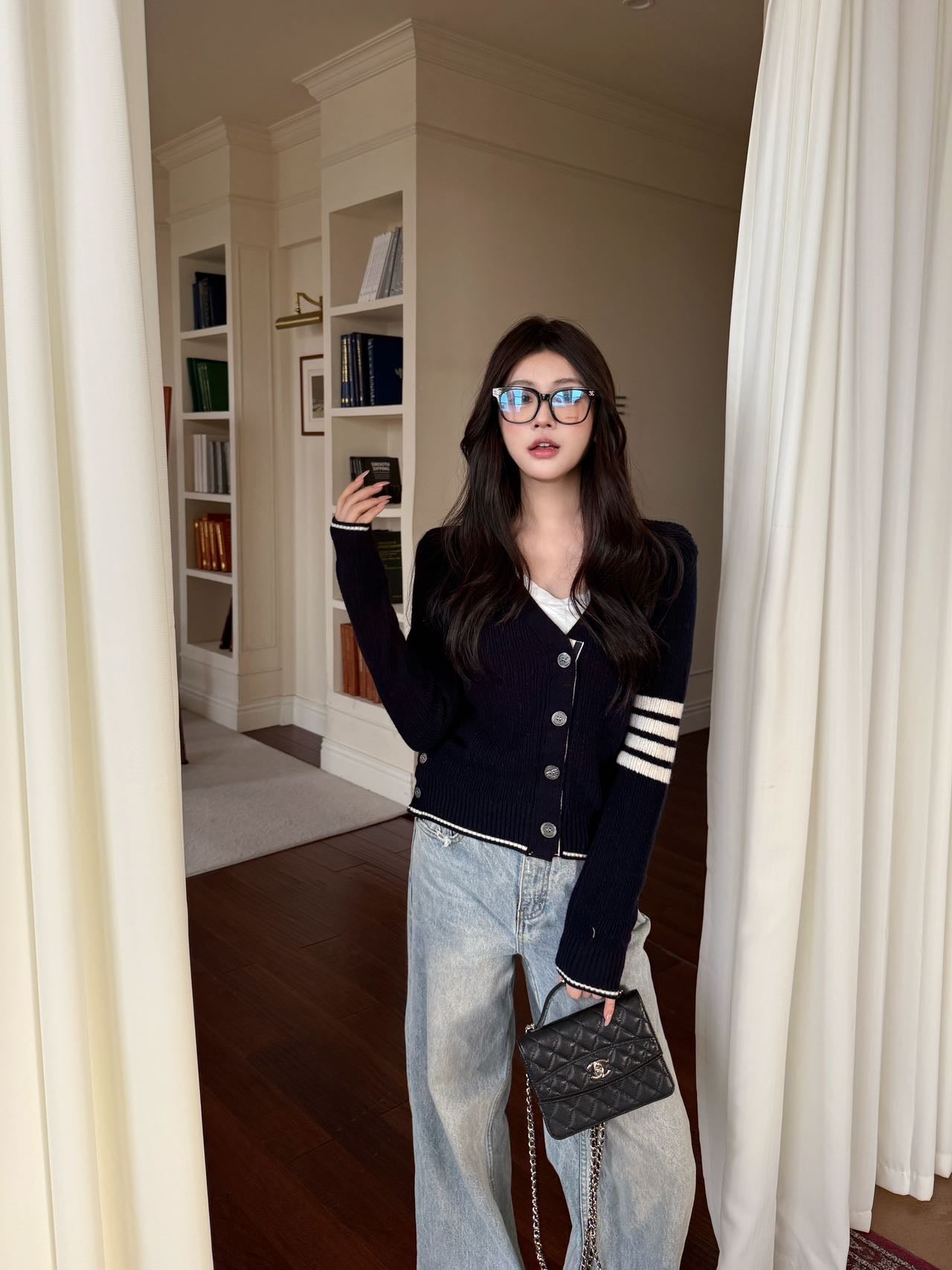 Thom NEW V-neck wool cardigan