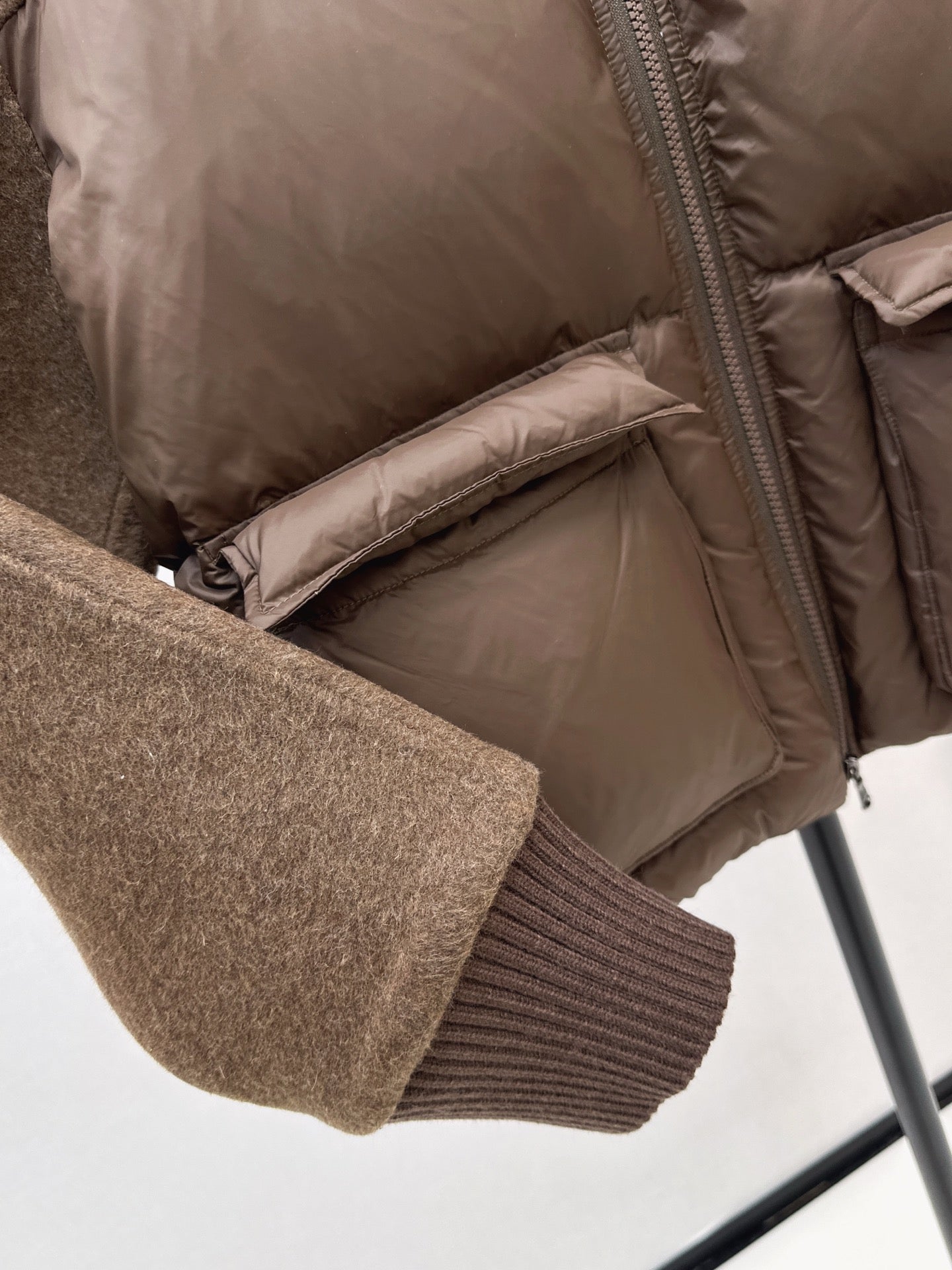 Brune NEW Short down jacket