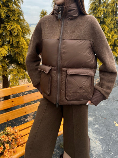 Brune NEW Short down jacket