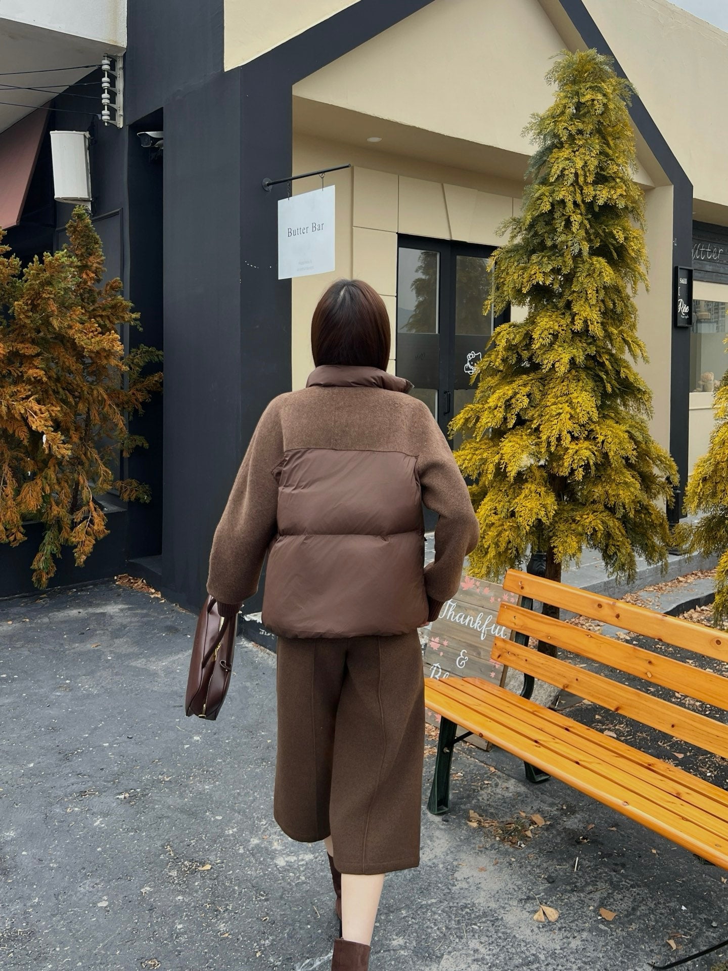 Brune NEW Short down jacket