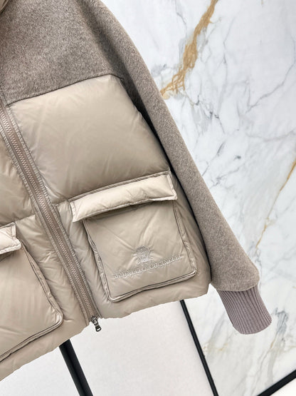 Brune NEW Short down jacket